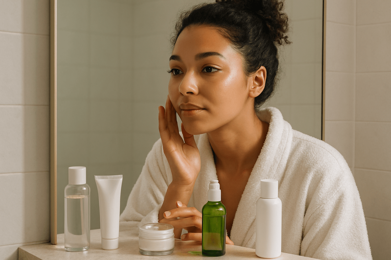 Morning Skincare Routine: 5 Steps for Glowing Skin - barely skin