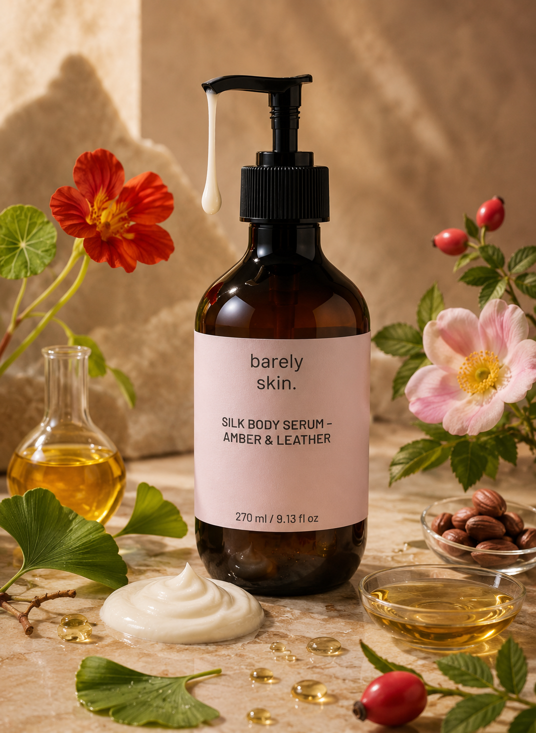 Silk Body Serum - Spices & Sandalwood