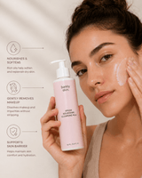 Argan Nourishing Cleansing Milk - barely skin