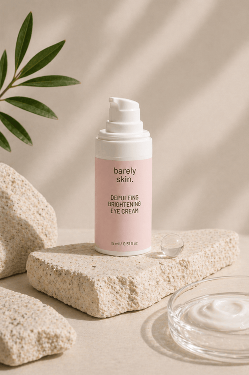 Depuffing Brightening Eye Cream - barely skin