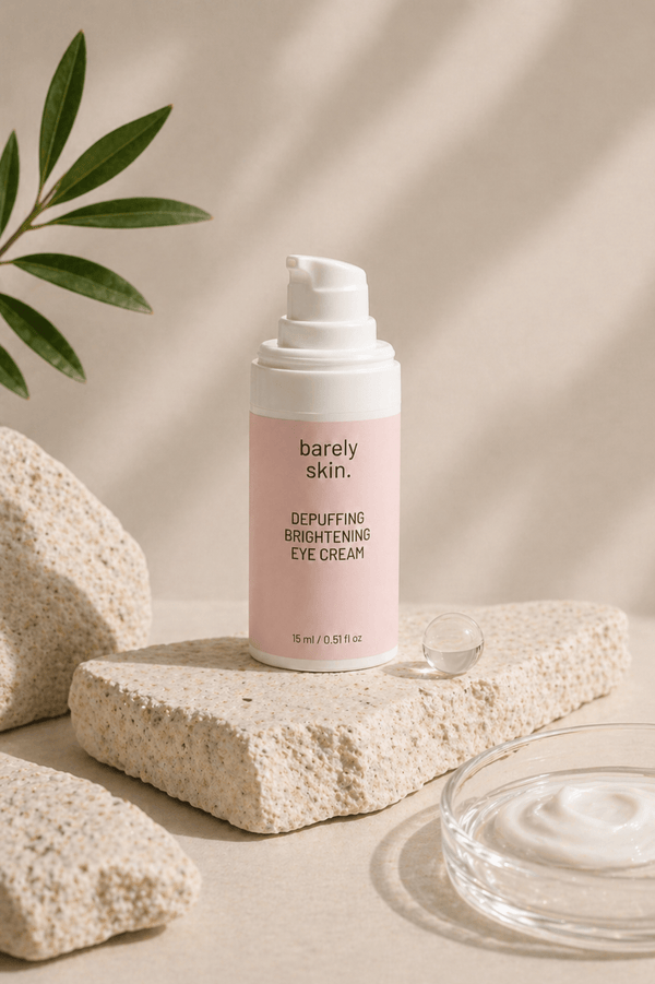 Depuffing Brightening Eye Cream - barely skin