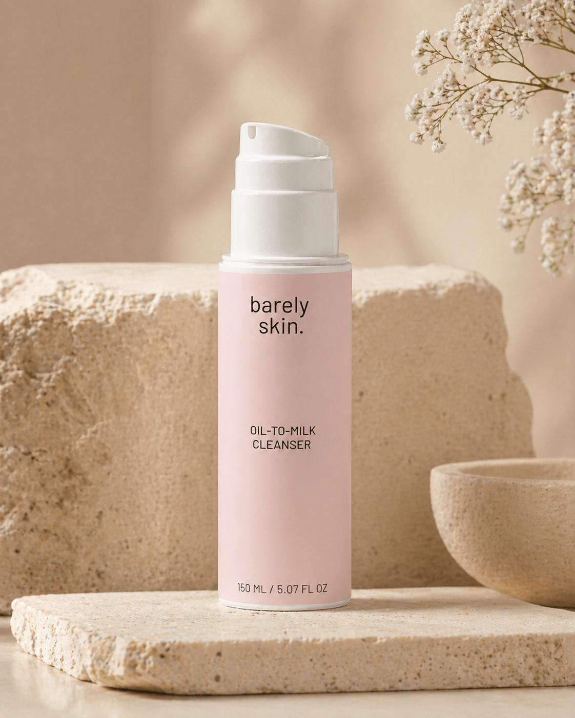 Oil - To - Milk Cleanser - barely skin