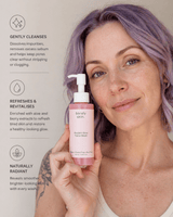 Radiant Glow Facial Wash - barely skin