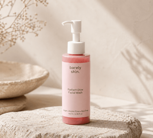 Radiant Glow Facial Wash - barely skin