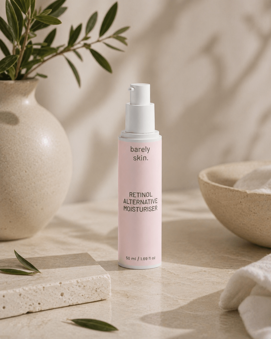Retinol Alternative Moisturiser - barely skin